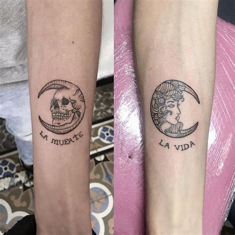 tatuajes de muerte y vida|Tatuajes que representen la vida y la muerte